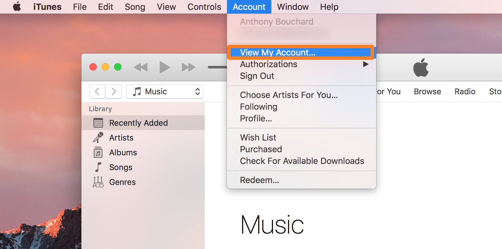 how to authorize computer for itunes download